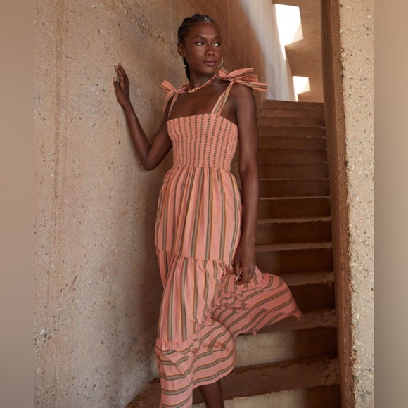 NWOT Xirena Lorraine Dress in Terracotta - Picture 1 of 8